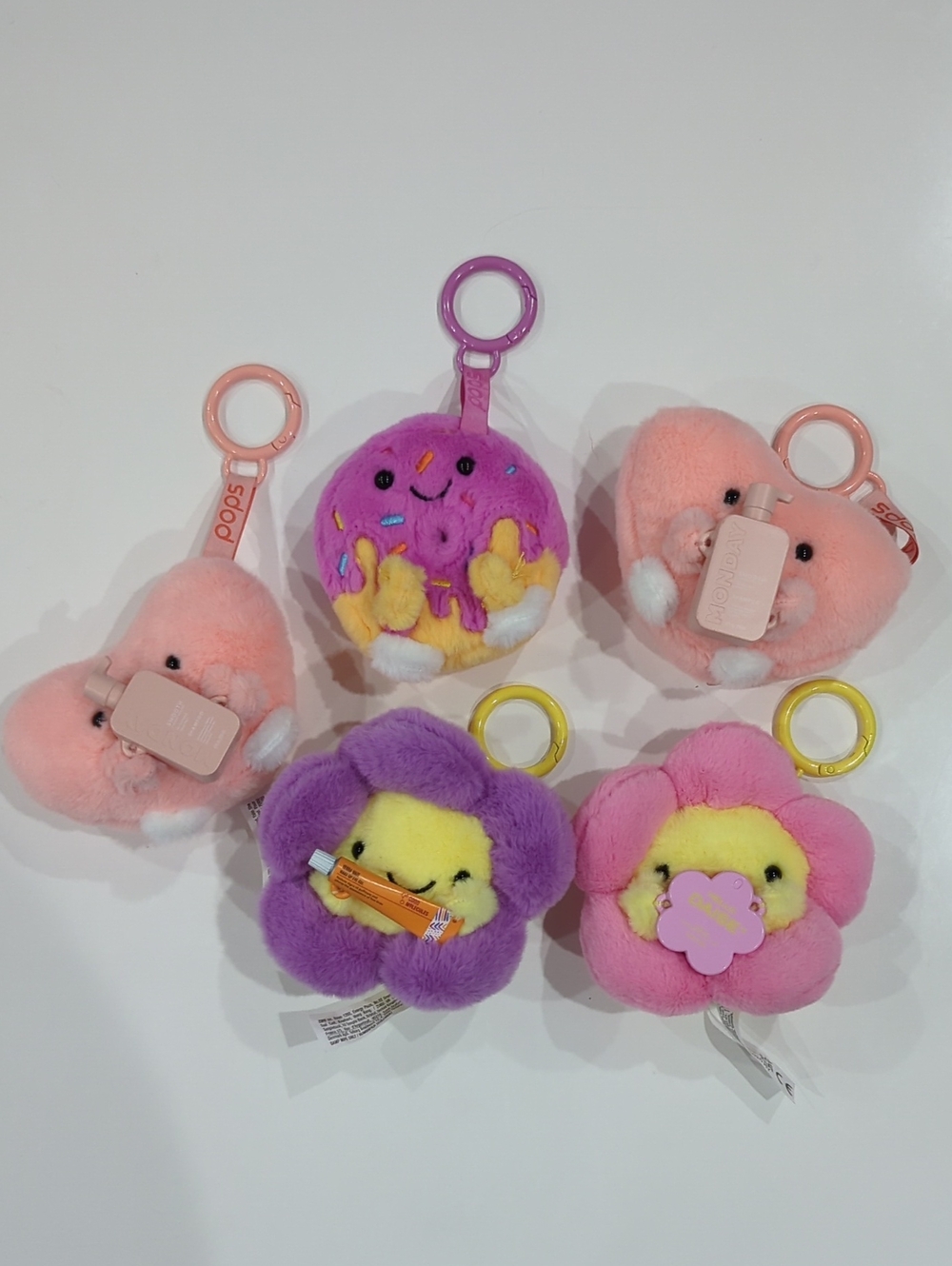 Ulta Beauty x Mini Brands Pops Plush Keychains Bundle